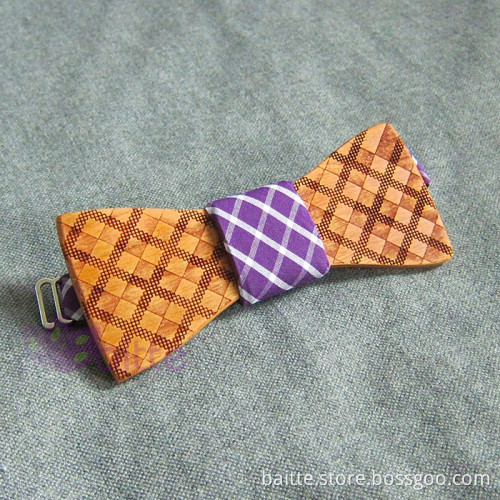 in stock waresale fashion wood trendy bowties